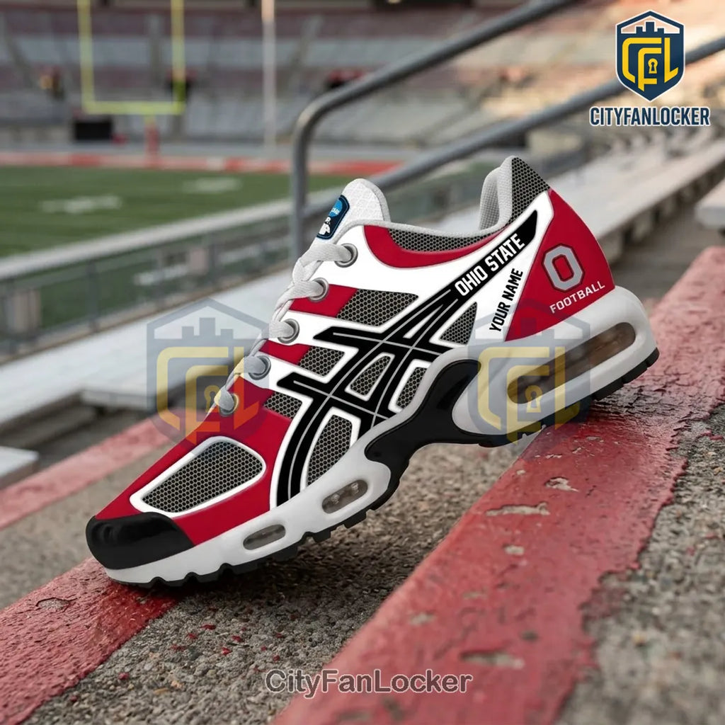 Ohio State Buckeyes Personalized Air Max Sneakers