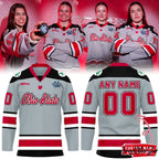Ohio State Buckeyes Women Frozen Four Uniform 2026 Hockey Jersey