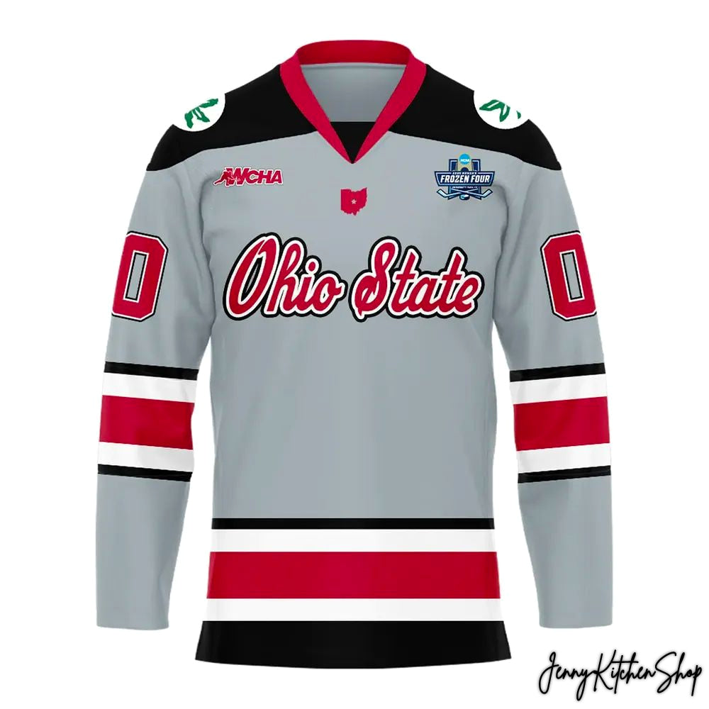 Ohio State Buckeyes Women Frozen Four Uniform 2026 Hockey Jersey