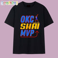 OKC Shai MVP 2025 Oklahoma City Thunder Basketball T Shirt