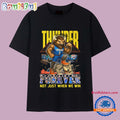 OKC Thunder 2025 Basketball Forver Not Just When We Win Mascot T Shirt