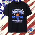 OKC Thunder 2025 World Champs Stars T Shirt