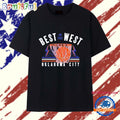 OKC Thunder hoops net best in the West T Shirt