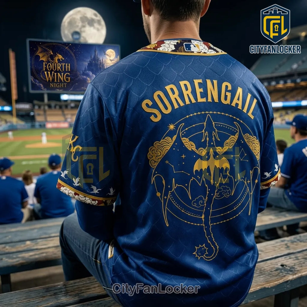 Oklahoma City Dodgers Fourth Wing Night 2026 Edition Baseball Jersey