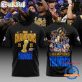 Oklahoma City Thunder 2025 NBA Champions Confetti Team Player Locker Room 3D Shirt