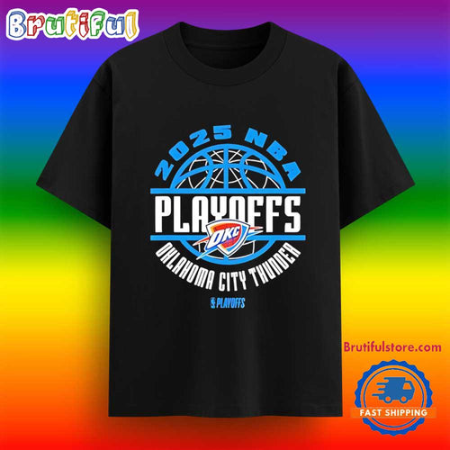 Oklahoma City Thunder 2025 NBA Playoffs Game Time T Shirt