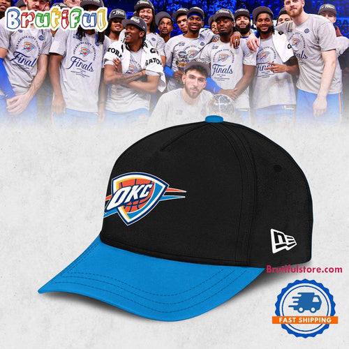 Oklahoma City Thunder 2025 Western Conference Champions Cap Hats