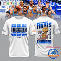 Oklahoma City Thunder Final 2025 Limited Edition White Shirt