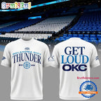 Oklahoma City Thunder Game 2 Of The Western Conference Finals 2026 White Hoodie T-Shirt