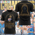 Oklahoma City Thunder National Basketball Association Champions 2025 3D TShirt