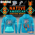 Oklahoma City Thunder Native American Heritage Month Limited Hoodie Shirt