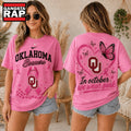 Oklahoma Sooners 2026 NCAA Pink October Breast Cancer Awareness Fan Pride Unisex Hoodie T-Shirt