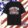 Oklahoma Sooners Earn Your Stripes Helmet T Shirt