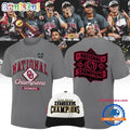 Oklahoma Sooners Fanatics 2026 NCAA Baseball Men’s College World Series Champions Schedule T Shirt