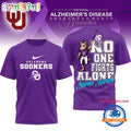 Oklahoma Sooners NCAA Alzheimer Awareness November Unisex 3D Shirt