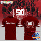Oklahoma Sooners Softball 50 Season Anniversary Limited Edition Hoodie T-Shirt