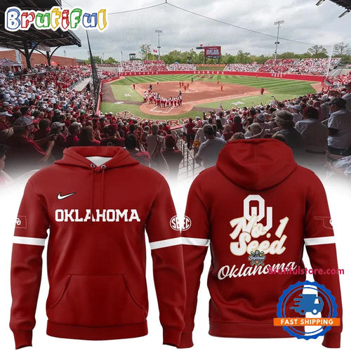 Oklahoma Sooners Softball NO 1 SEED Hoodie T-Shirt