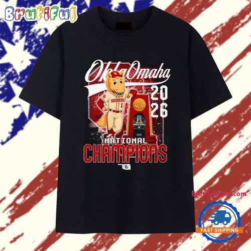 OklaOmaha 2026 National Champions Sooners T Shirt