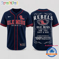 Ole Miss Rebels 2026 NCAA For Life Fan Pride Baseball Jersey Shirt