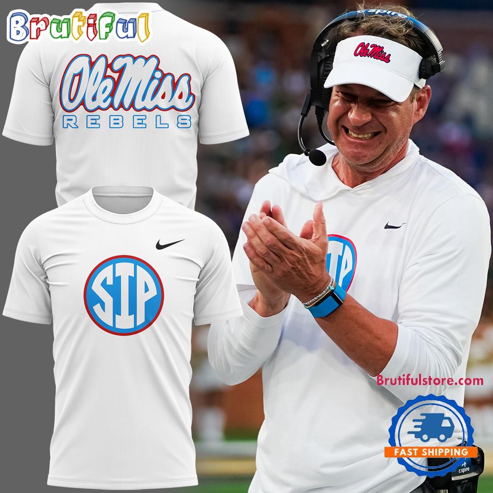 Ole Miss Rebels Lane Kiffin Come to the Sip 3D Shirt