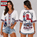Ole Miss Rebels NCAA Collegiate Pride Collection V Neck T Shirt