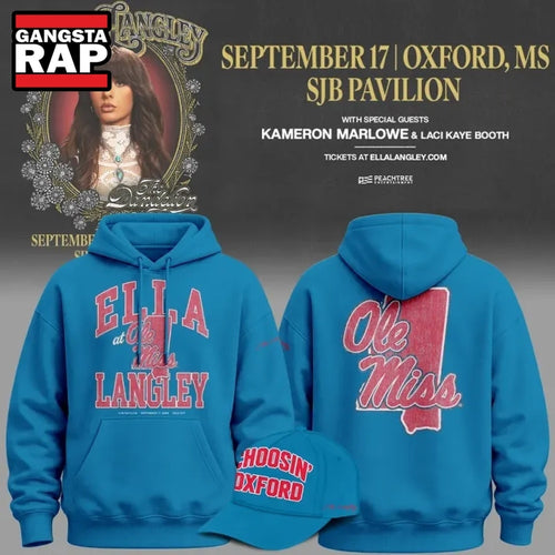 Ole Miss Rebels x Ella Langley The Dandelion Tour 2026 Exclusive Edition Hoodie
