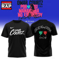 Omar Courtz Por Si Manana No Estoy Tour Signature 2026 Black T Shirt