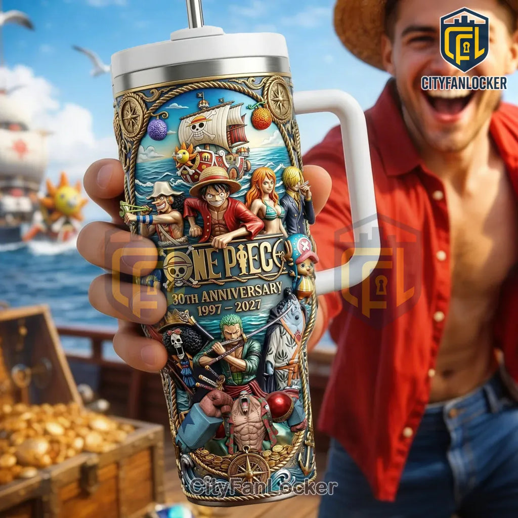 One Piece 30th Anniversary 1997-2027 Steel Tumbler