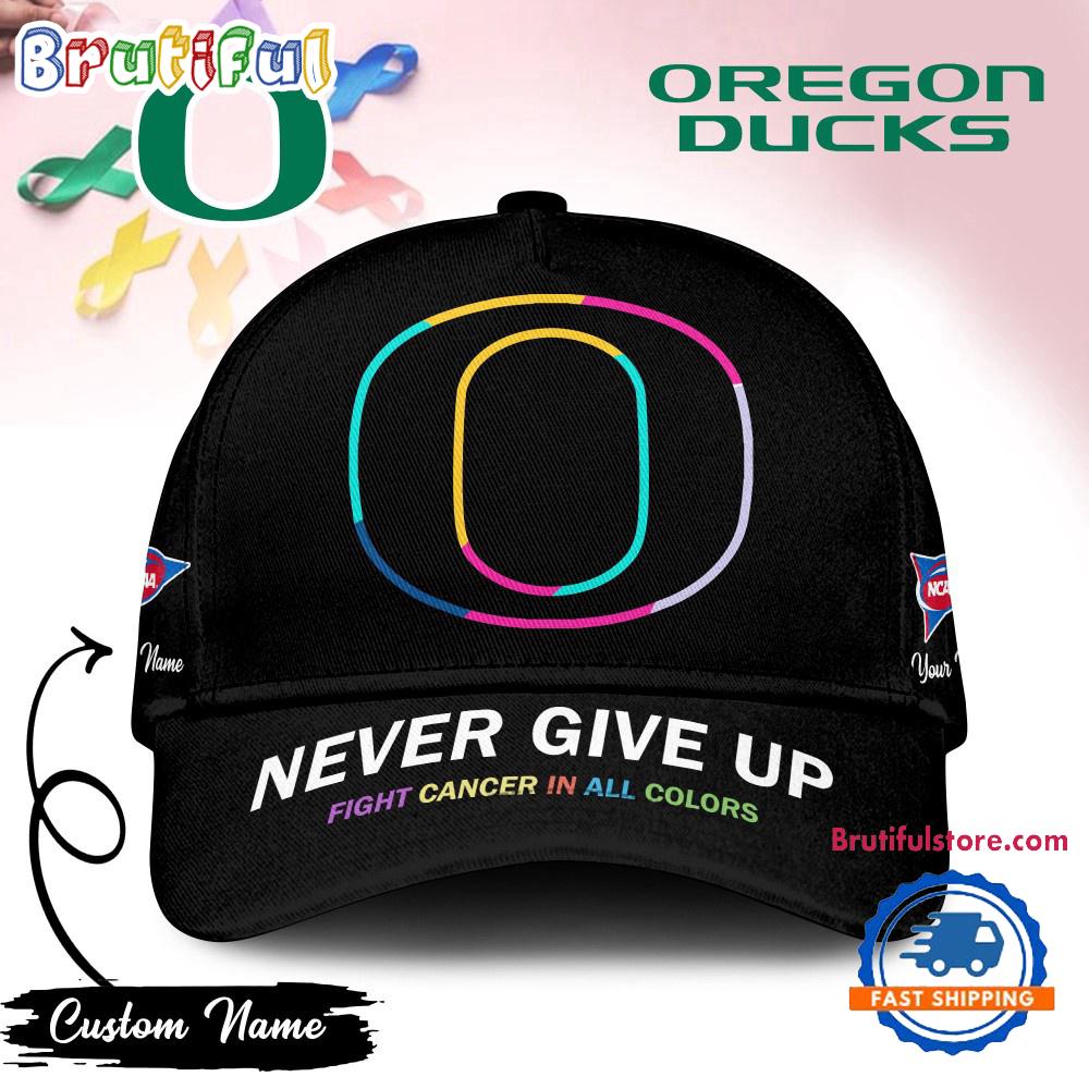 Oregon Ducks 2025 NCAA FIGHT CANCER IN ALL COLORS Classic Cap