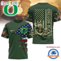Oregon Ducks 2025 NCAA Veteran Limited 3D Shirt