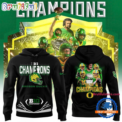 Oregon Ducks BIG Ten CHAMPIONS All Over Print Shirt