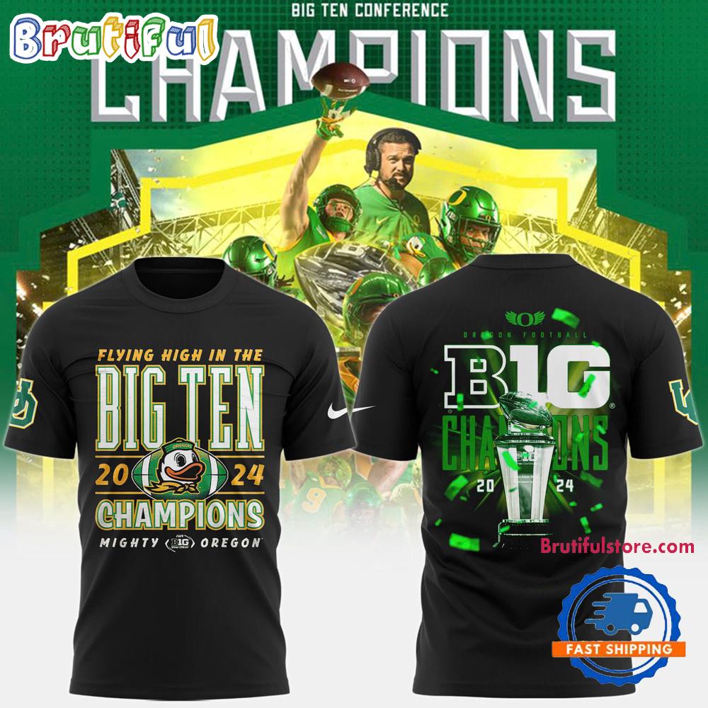 Oregon Ducks BIG Ten CHAMPIONS Design New T Shirt