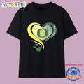 Oregon Ducks It’s In My DNA Heart Logo 2025 T Shirt