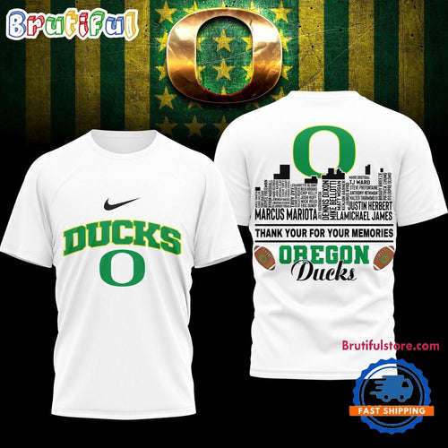 Oregon Ducks Legends of the Game 3D Shirt