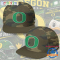Oregon Ducks NCAA Field Ops Camo Snapback Cap