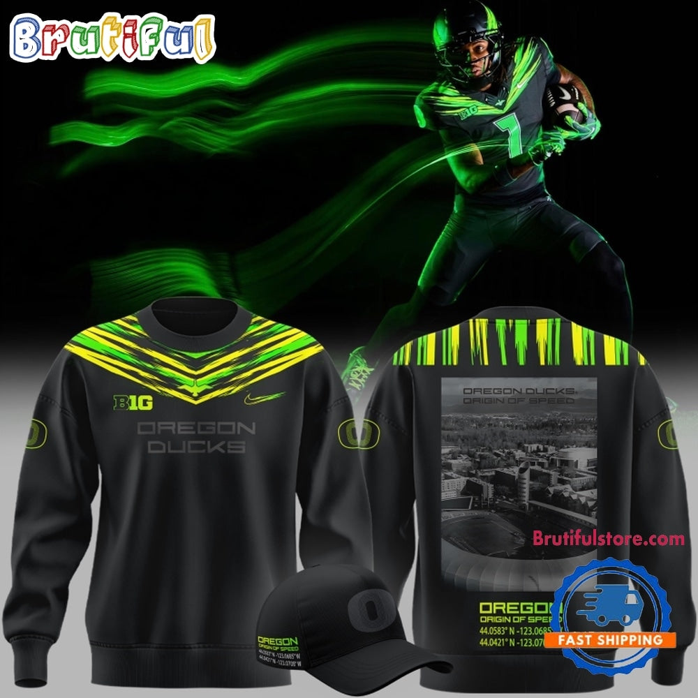 Oregon Ducks Origin of Speed 2026 Special Edition Hoodie T-Shirt