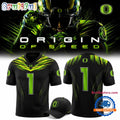 Oregon Ducks Origin of Speed New Uniform Custom Football Jersey