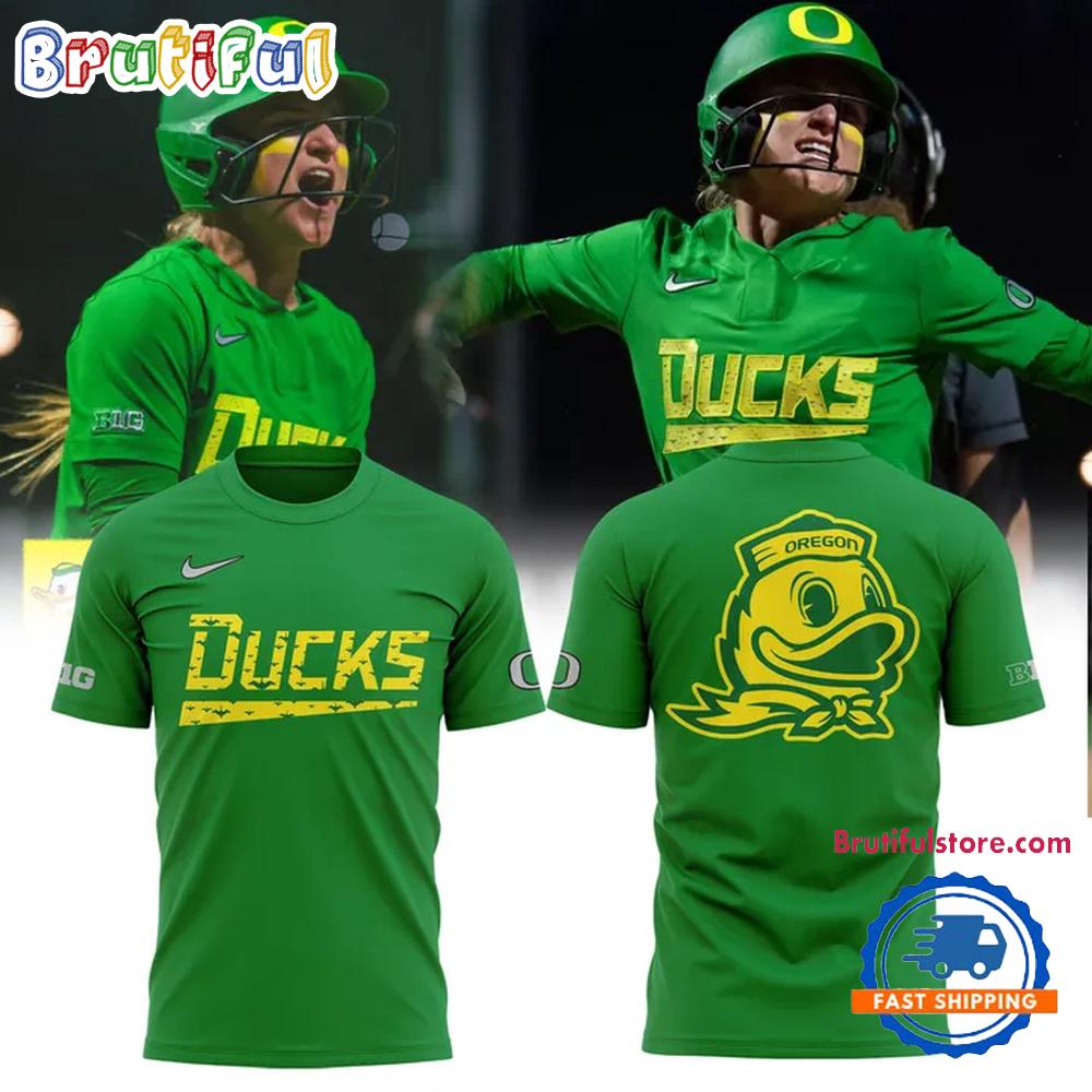 Oregon Ducks Softball 2025 New Season Design 3D Print Hoodie T-Shirt