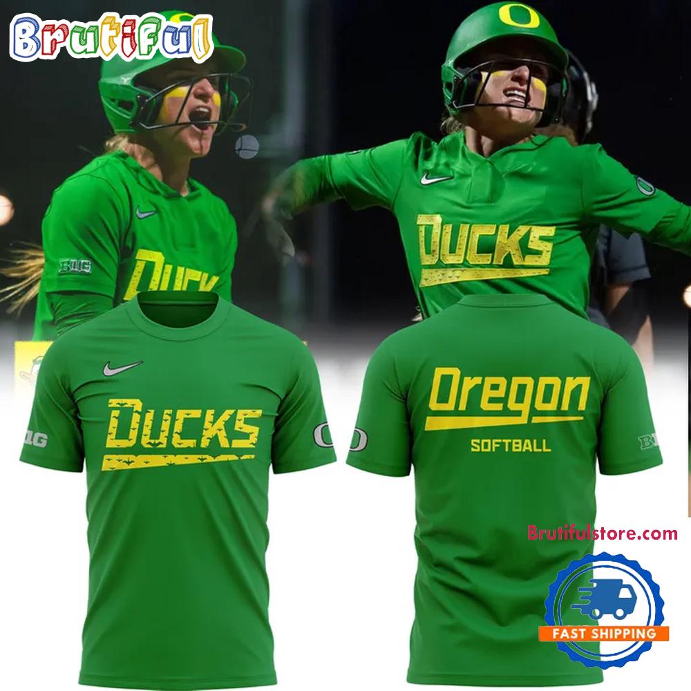 Oregon Ducks Softball 2025 New Season Design Hoodie T-Shirt