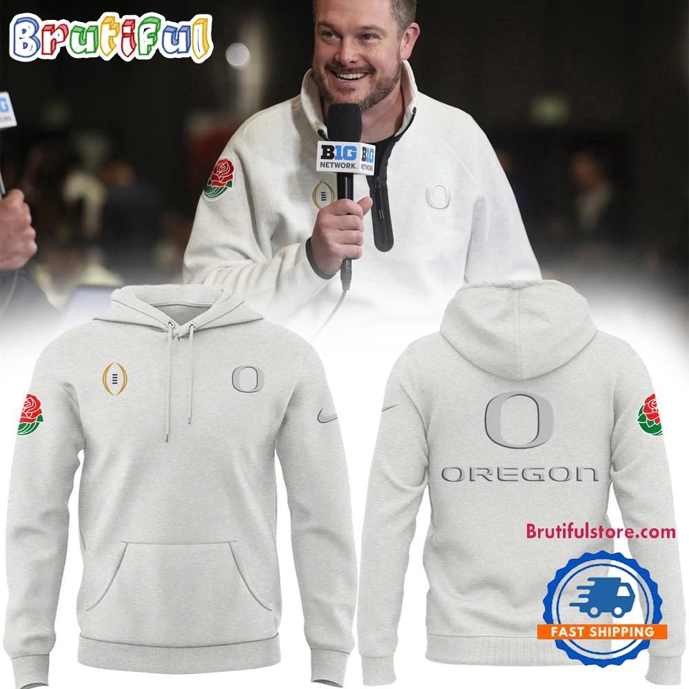 Oregon Ducks Special Edition 2025 Rose Bowl Hoodie