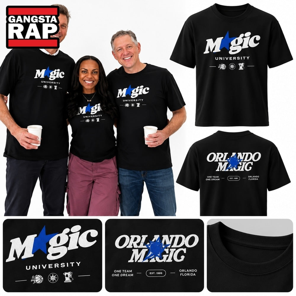 Orlando Magic Basketball 2026 Magic University T Shirt