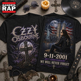 Ozzy Osbourne 911 Memorial 25th Anniversary 3D Shirt Hoodie T-Shirt