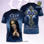 Ozzy Osbourne Best Memories Never Fade Dark Blue Hoodie