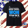 Panthers Been There Won That 2025 NFC South T Shirt
