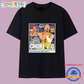 Paul Pierce Wearing New York Post Choke 2.0 T Shirt