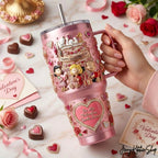 Peanuts Be My Valentine Charlie Brown For Love Tumbler
