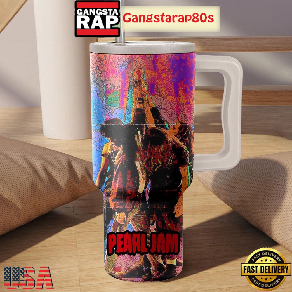 Pearl Jam Loyal Fan Tumbler Cup 40oz