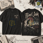 Pearl Jam Seattle Grunge Echoes Cotton Shirt
