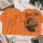 Pearl Jam Seattle Grunge Echoes Cotton Shirt