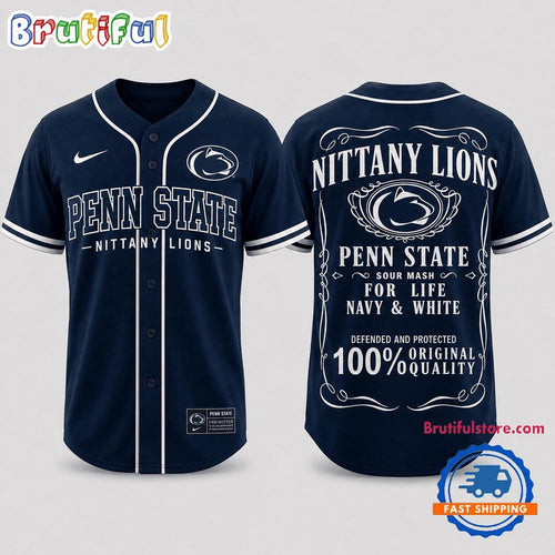 Penn State Nittany Lions 2026 NCAA For Life Fan Pride Baseball Jersey Shirt